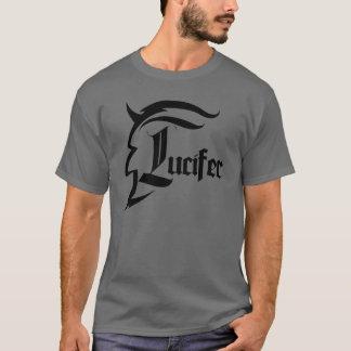 T-shirt Noir de chemise de Lucifer