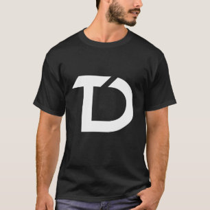 T-shirt Noir de chemise de TechDiff