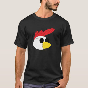 T-shirt Noir de coq