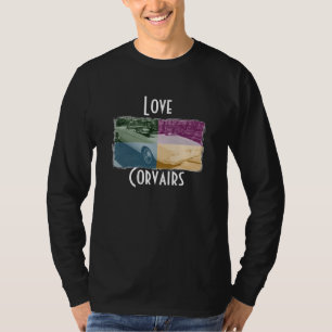 T-shirt Noir de Corvairs d'amour