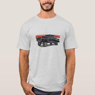 T-shirt Noir de 'gasser de courrier de l'Aire 57 bel