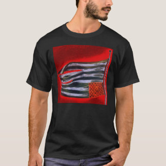 T-shirt noir de liberté
