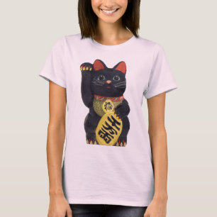 T-shirt Noir de Maneki