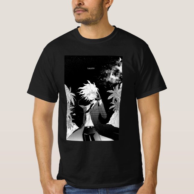 T-shirt Noir de Nagito Komaeda (Devant)