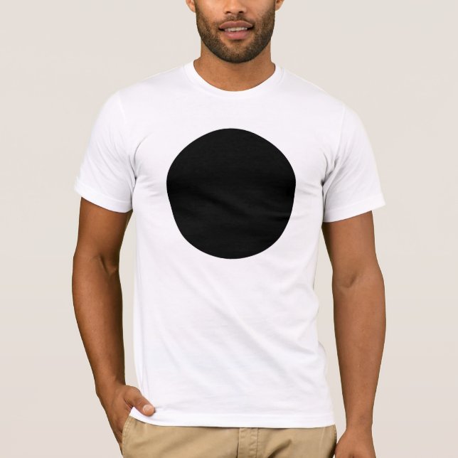 T-shirt noir de point (Devant)