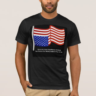 T-shirt Noir désespérément asservi