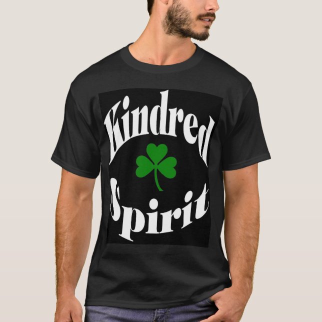 T-shirt Noir d'esprit analogue (Devant)