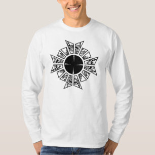 T-shirt Noir d'étoile de Lament
