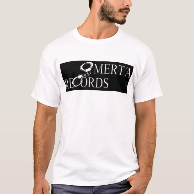 T-shirt Noir d'Omerta (Devant)