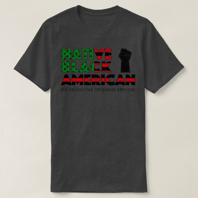 T-shirt Noir d'origine (Design devant)