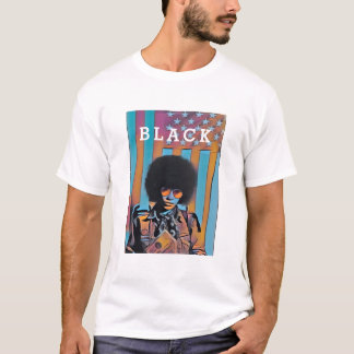 T-SHIRT "NOIR" EN AMÉRIQUE - HISTOIRE NOIRE DE L'ANGELA DA