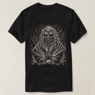 T-shirt noir et blanc