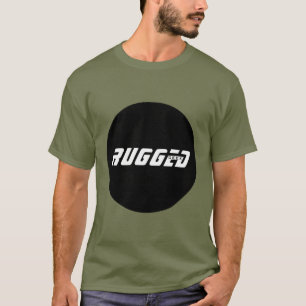 T-shirt noir et blanc GEEK intelligent et robuste