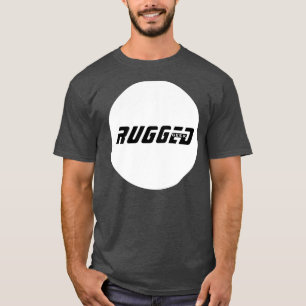 T-shirt noir et blanc GEEK intelligent et robuste
