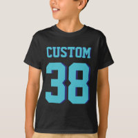 Noir et conception du Jersey de sports des enfants