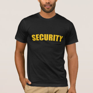 T-shirt Noir et jaune de sécurité