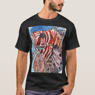 T-shirt noir Lionfish
