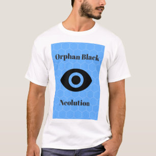 T-shirt Noir orphelin