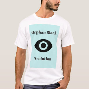 T-shirt Noir orphelin