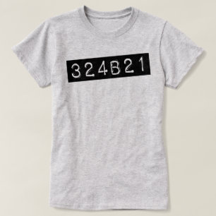 T-shirt Noir orphelin 324B21