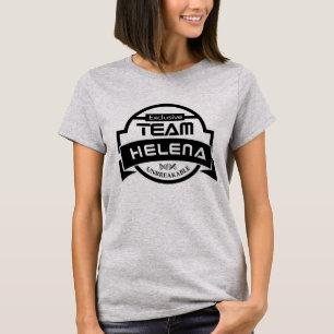 T-shirt noir orphelin de Helena d'équipe