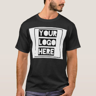 T-shirt noir personnalisable