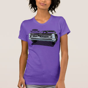 T-shirt Noir Pontiac GTO 1967