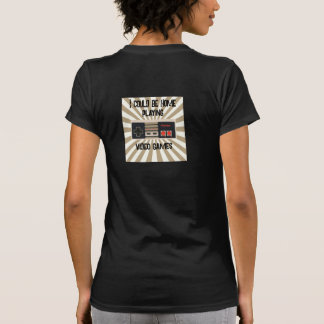 T-shirt noir pour femme Design rétro pour coureurs
