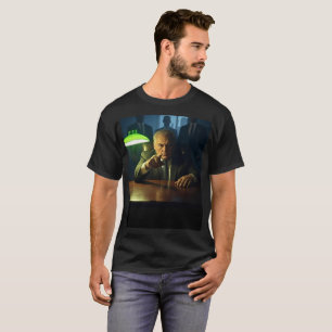 T-shirt noir pour homme de chef