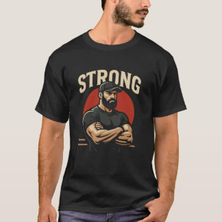 T-shirt noir pour hommes