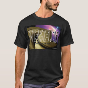 T-shirt noir pour voyage interstellaire