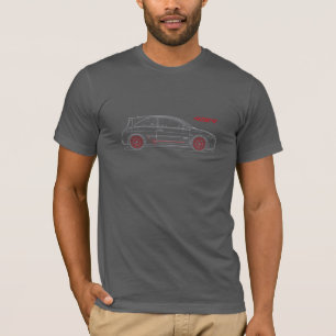 T-shirt noir RenaultSport Megane R26.R