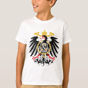 T-shirt Noir rouge prussien et or d'Eagle