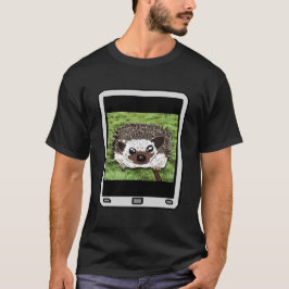 T-shirt noir Selfie ExpressMD Fuzzy