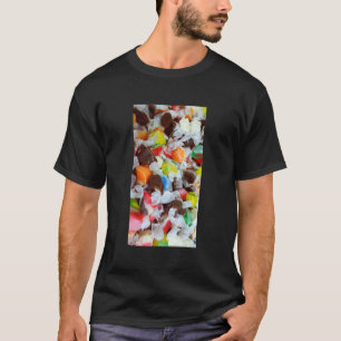 T-shirt Noir "Taffy d'eau salée"