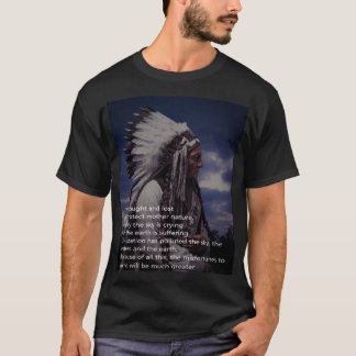 T-shirt noir taureau assis