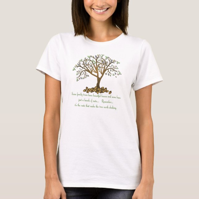 T-shirt Noix d'arbre familial (Devant)
