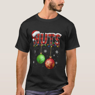 T-shirt Noix de poitrine Drôle Correspondant Châtaignes Co