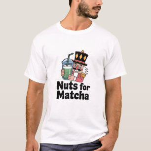 T-shirt Noix Pour Matcha Christmas Nutcracker Matcha Drink