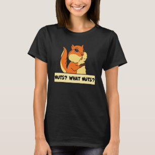 T-shirt Noix Quels écrous Écureuil Animal
