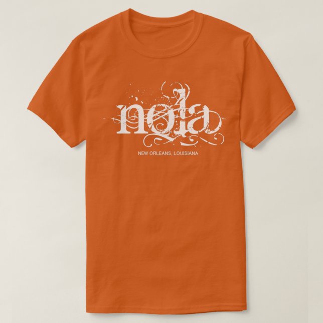 T-shirt NOLA Nouvelle-Orléans  (Design devant)