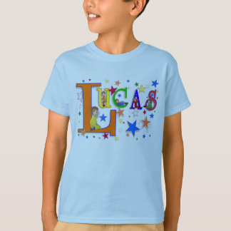 T-shirt Nom Art - "Lucas"