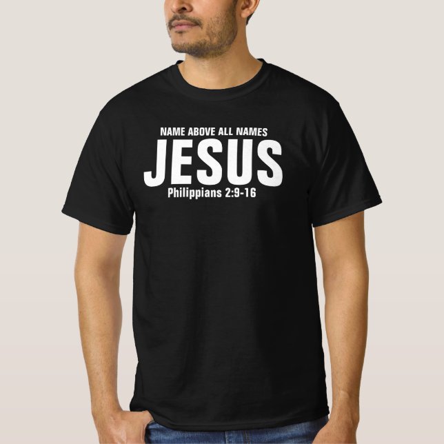 T-shirt Nom au-dessus de TOUS les noms -Tee (Devant)