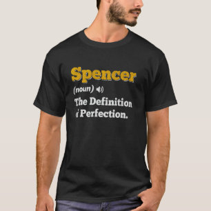T-shirt Nom cadeau Spencer Nom personnalisé Anniversaire N