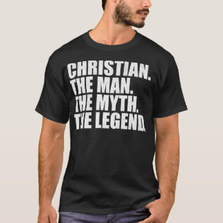 T-shirt Nom chrétien prénom chrétien