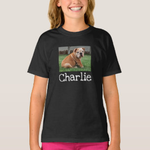 T-shirt Nom de compagnie personnalisé et photo