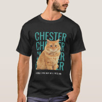 Nom de compagnie personnalisé et photo de chat drô