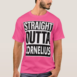 T-shirt Nom de Cornelius, droit devant Cornelius