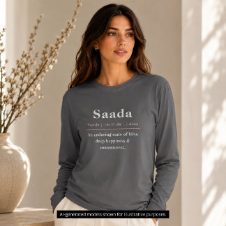 T-shirt Nom de dictionnaire Signification Définition Esthé