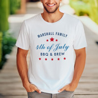 Nom de famille BBQ et bière du 4 juillet